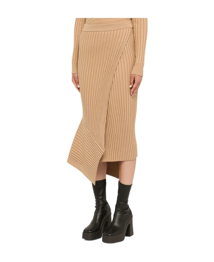 Asymmetrical Midi Skirt