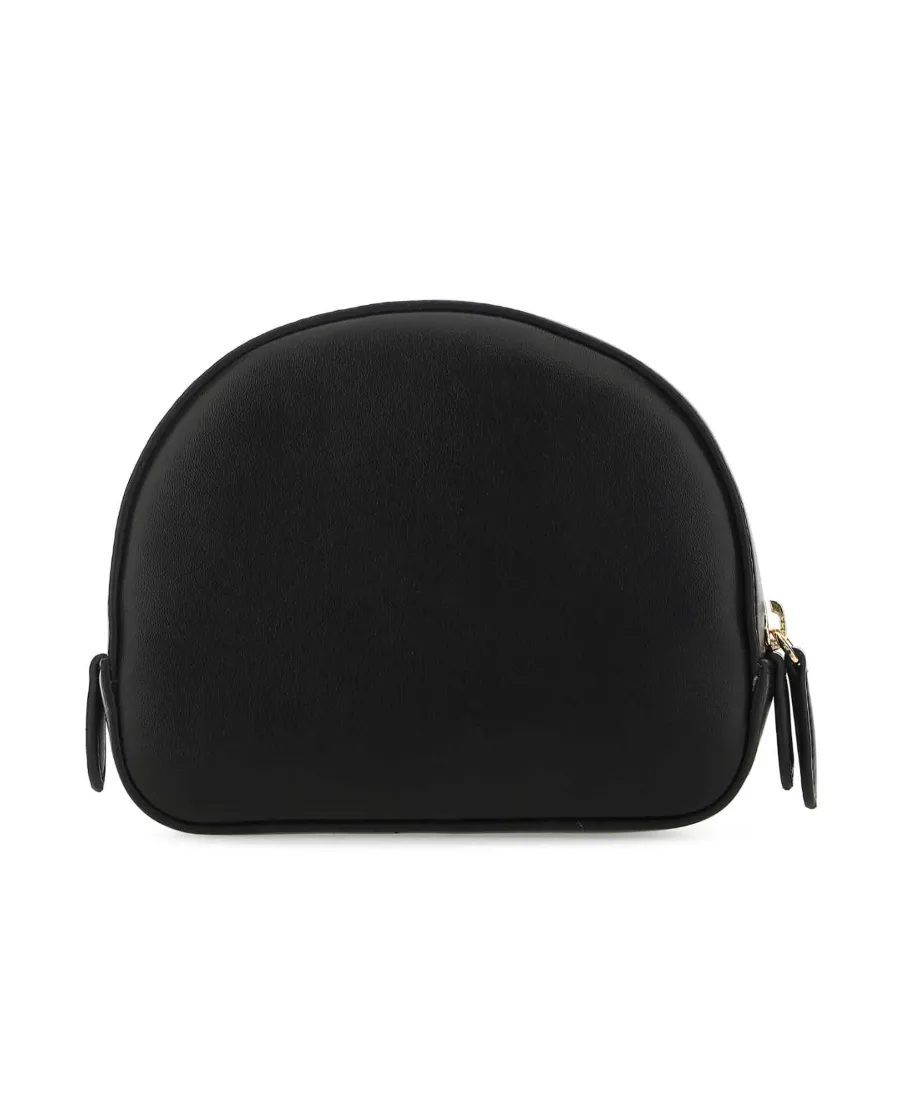 Logo Perforated Zip-Up Beauty Case