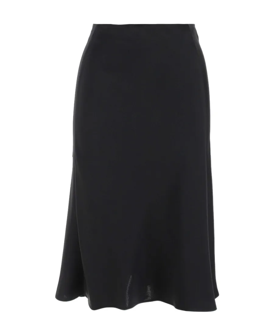 High-Waist Flared Skirt