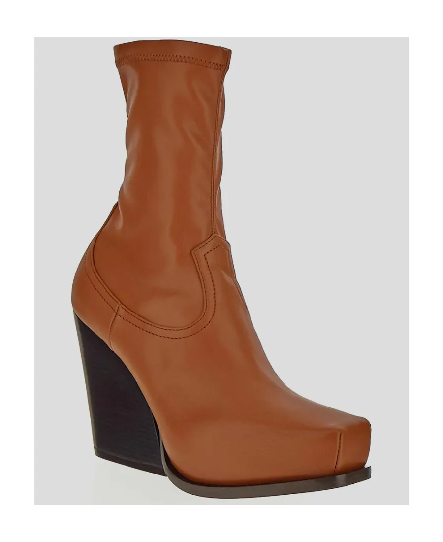 Cowboy Zipped Stretched Ankle Boots
