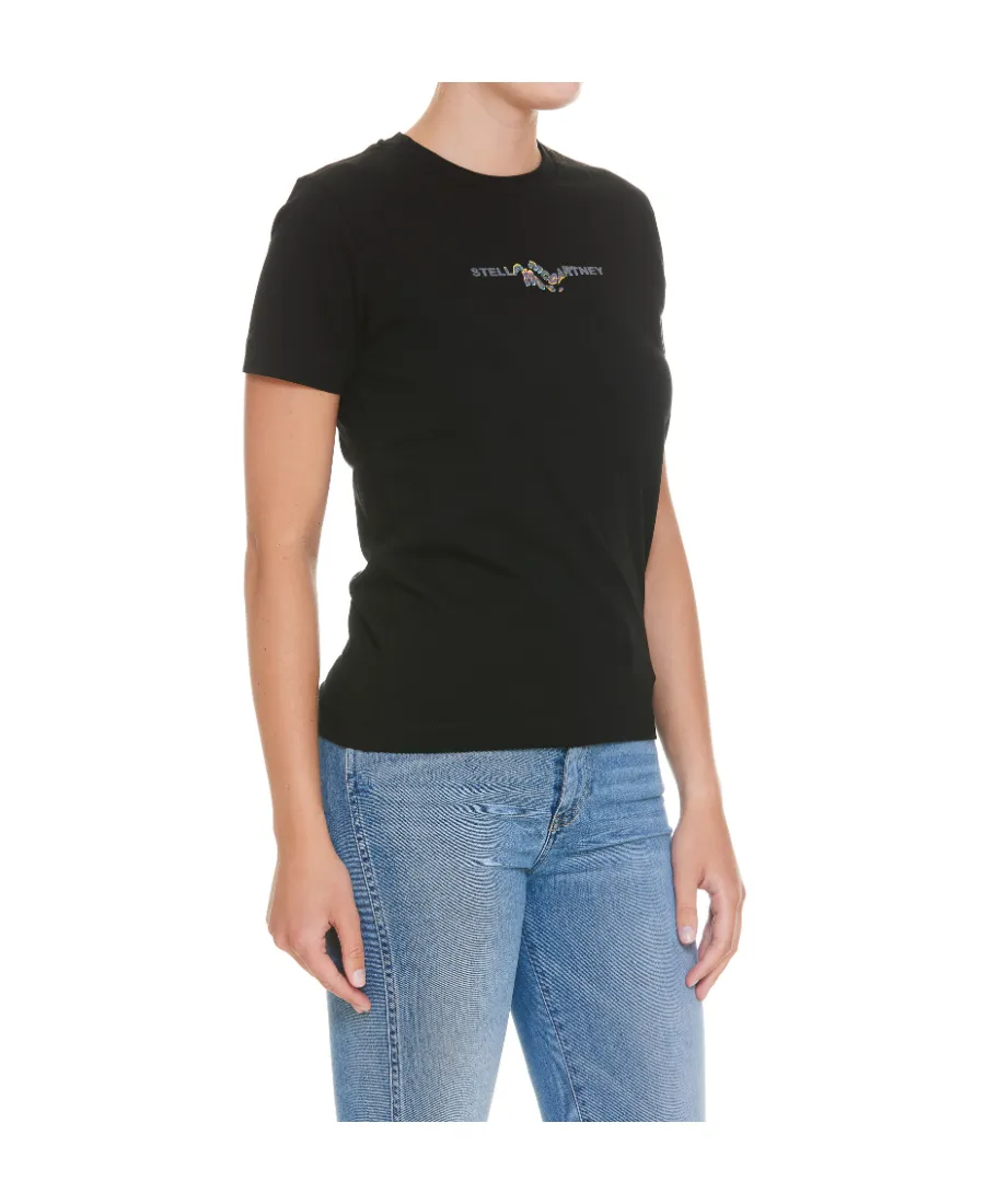 Logo Printed Crewneck T-Shirt