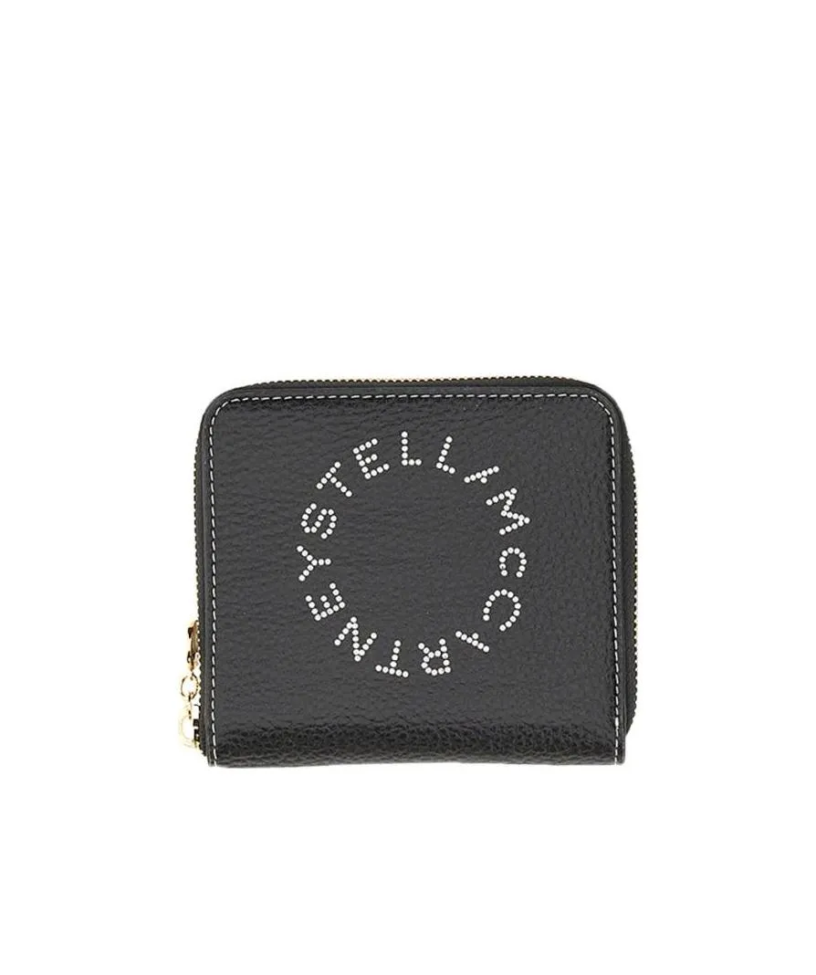 Logo Printed Zip-Around Wallet