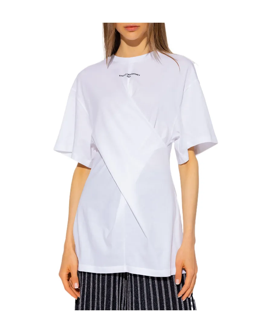 Twist Logo Printed Crewneck T-Shirt