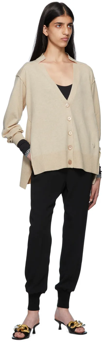 Long-Sleeved V-Neck Cardigan