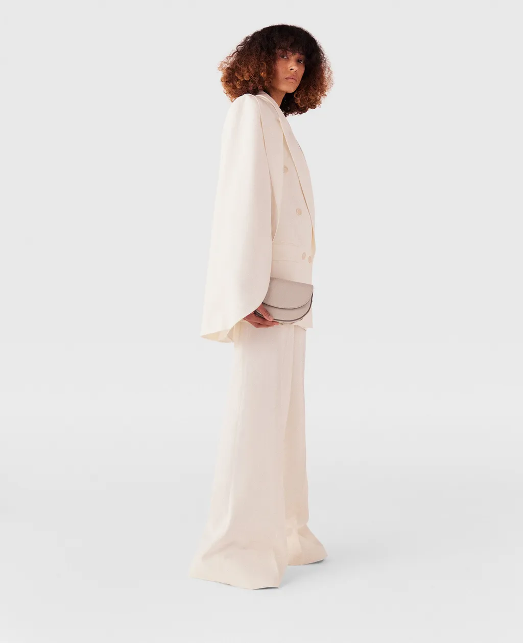 High-Rise Wide-Leg Trousers