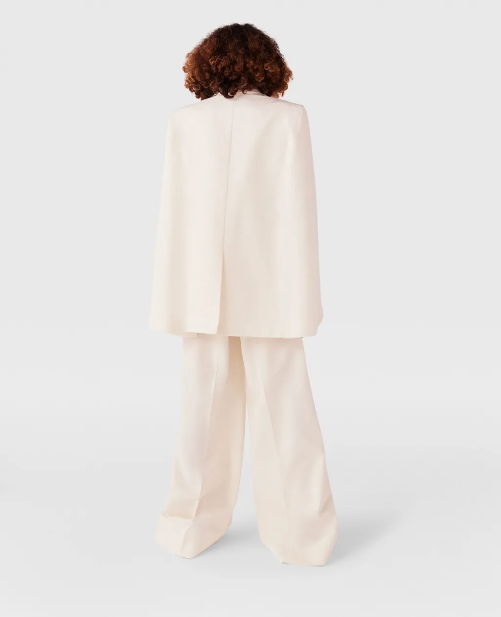 High-Rise Wide-Leg Trousers