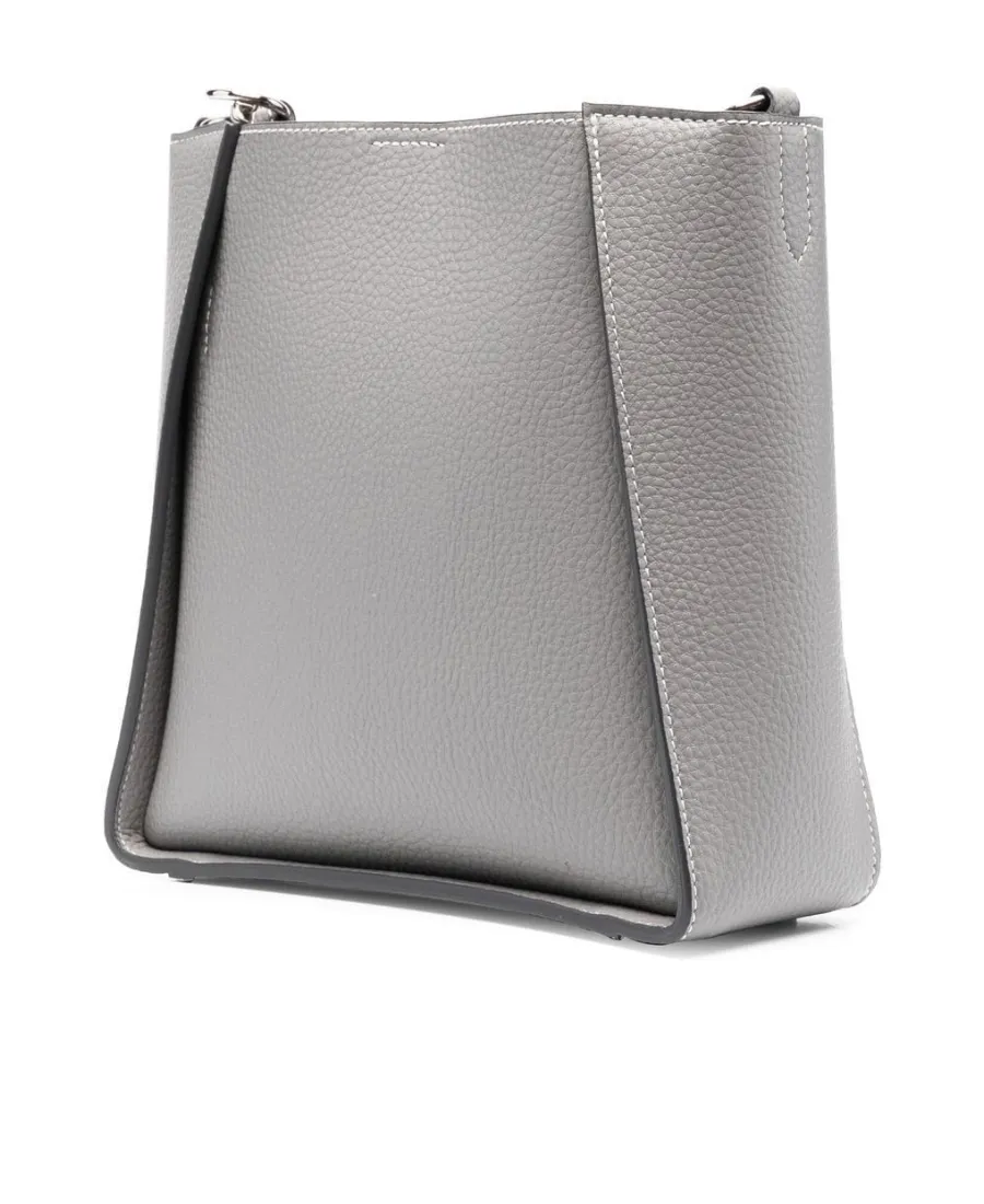 Logo Perforated Crossbody Bag