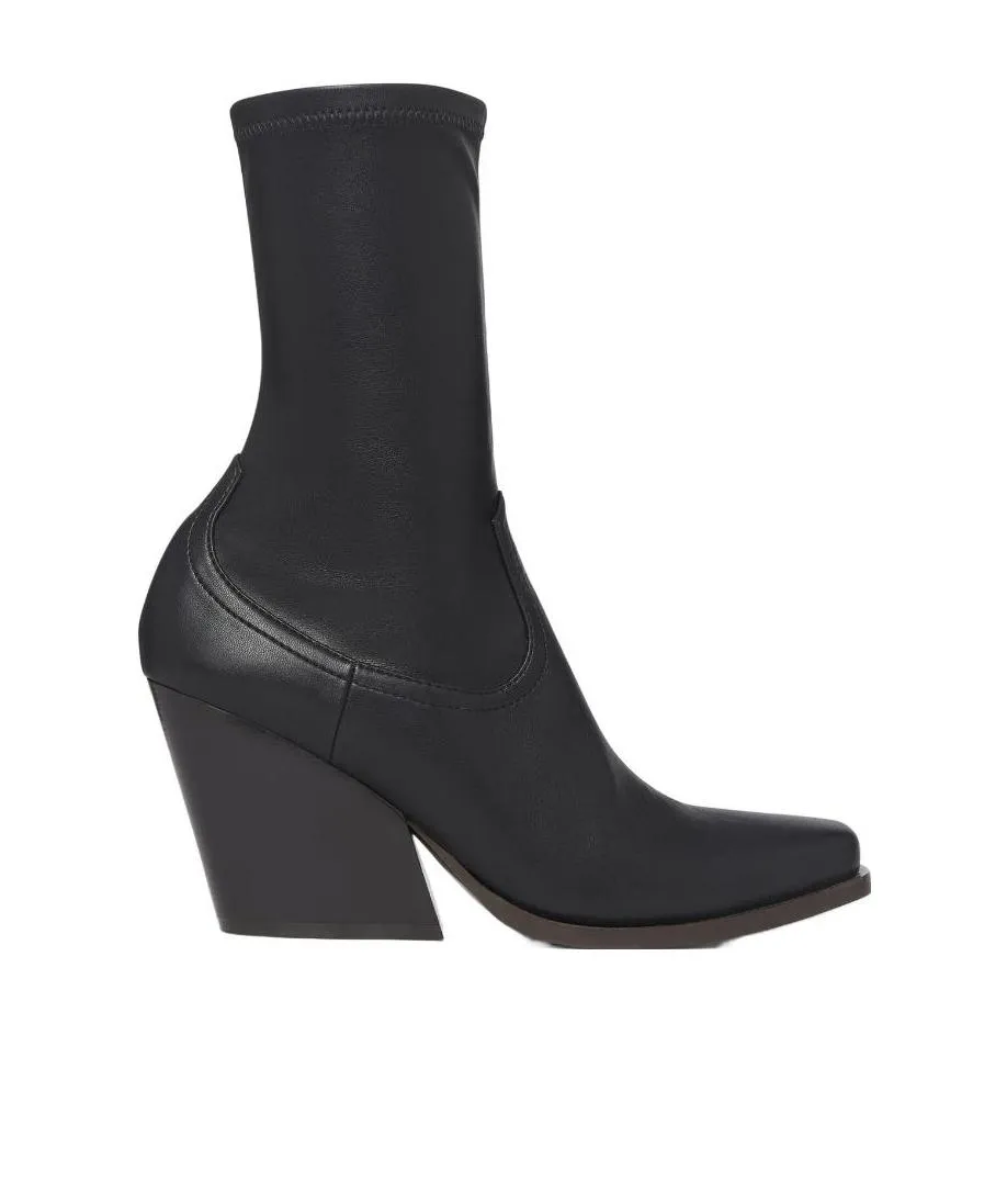 Cowboy Stretched Square-Toe Boots