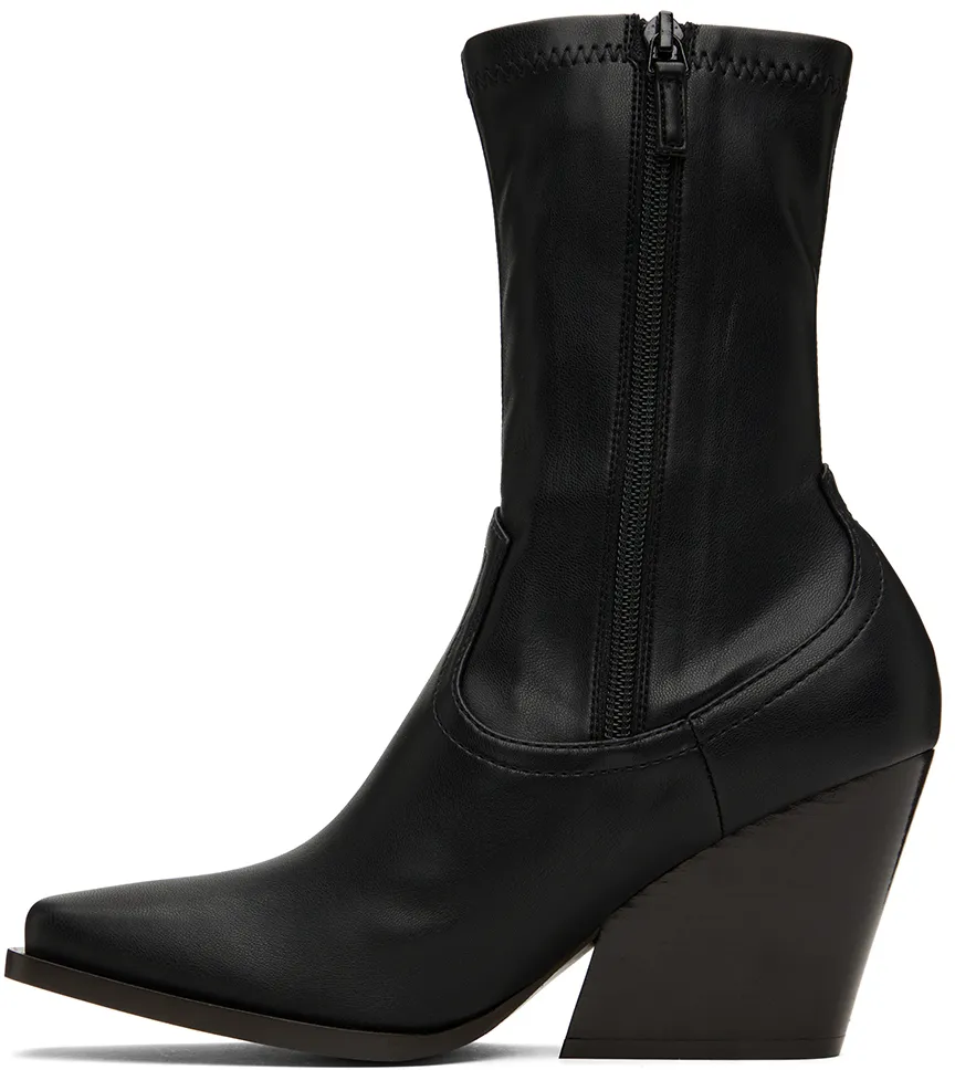Cowboy Stretched Square-Toe Boots