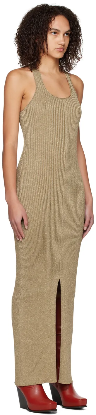 Sleeveless Knit Midi Dress