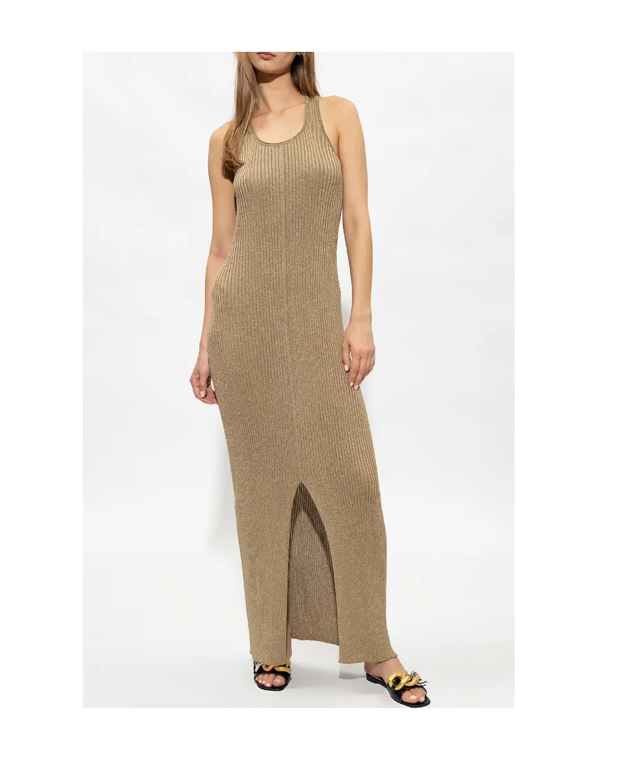 Sleeveless Knit Midi Dress