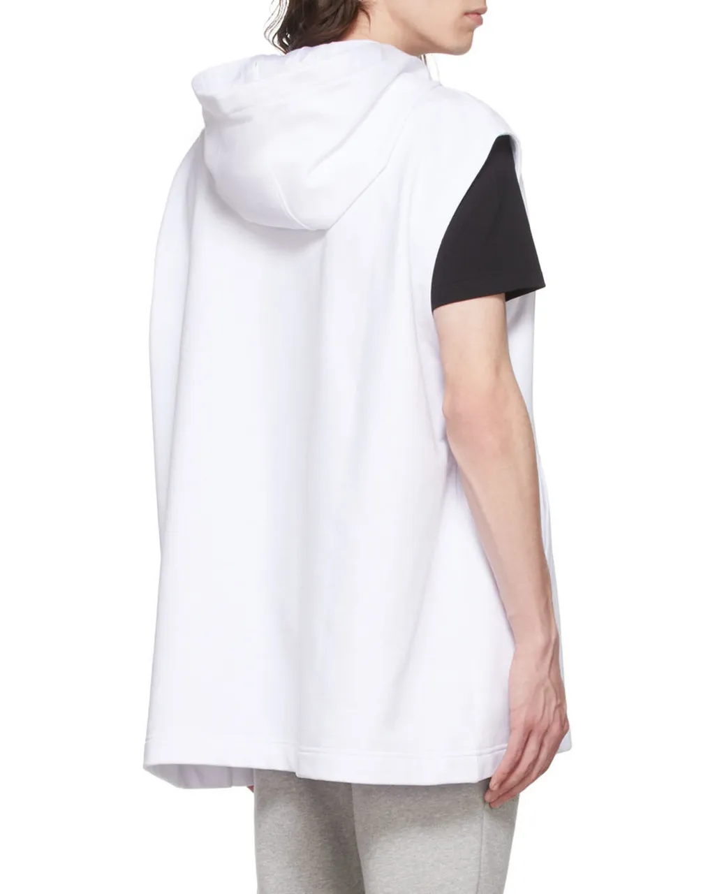 Logo Sleeveless Hoodie