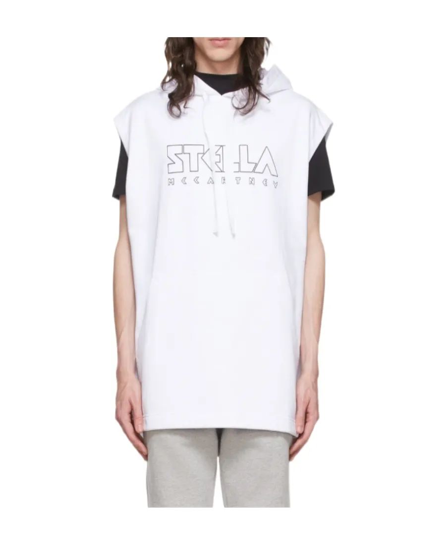 Logo Sleeveless Hoodie