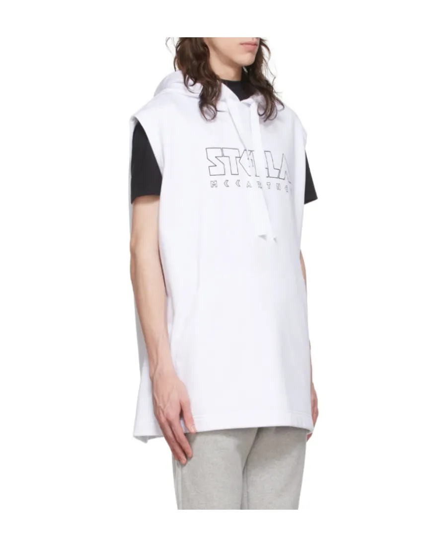 Logo Sleeveless Hoodie