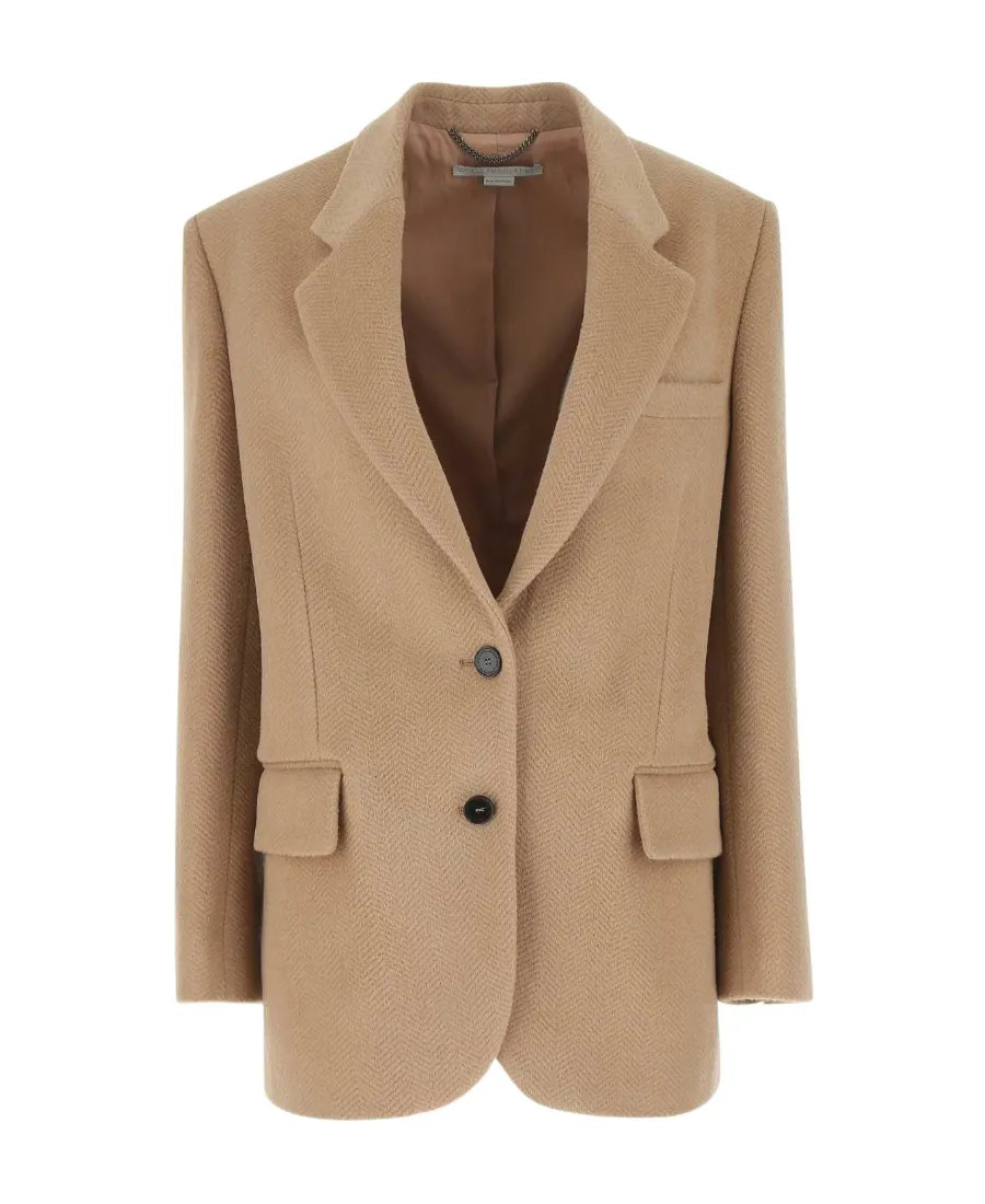 Single-Breasted Tailored Blazer