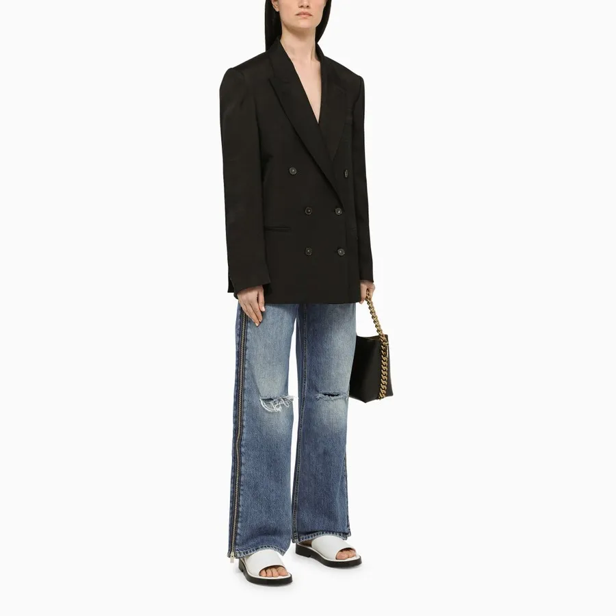 Oversized Double-Breasted Blazer