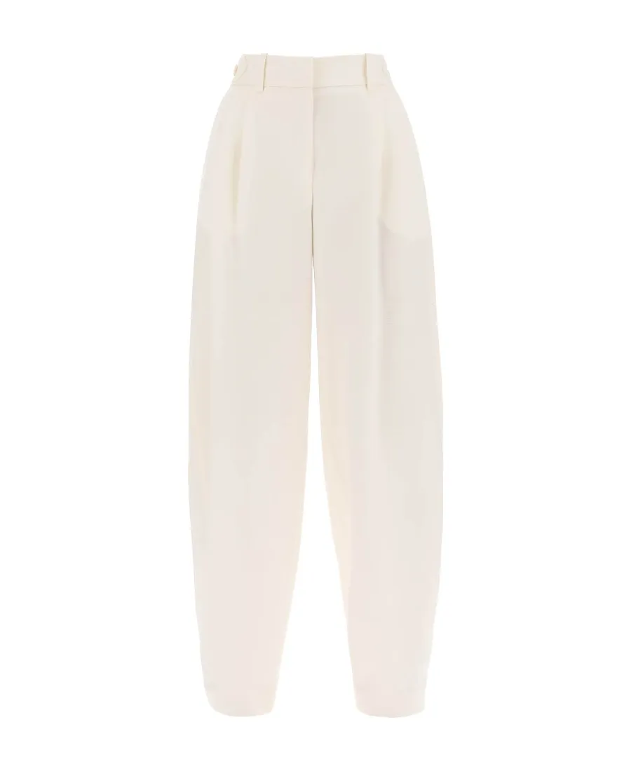 Pleated Wide Leg Trousers