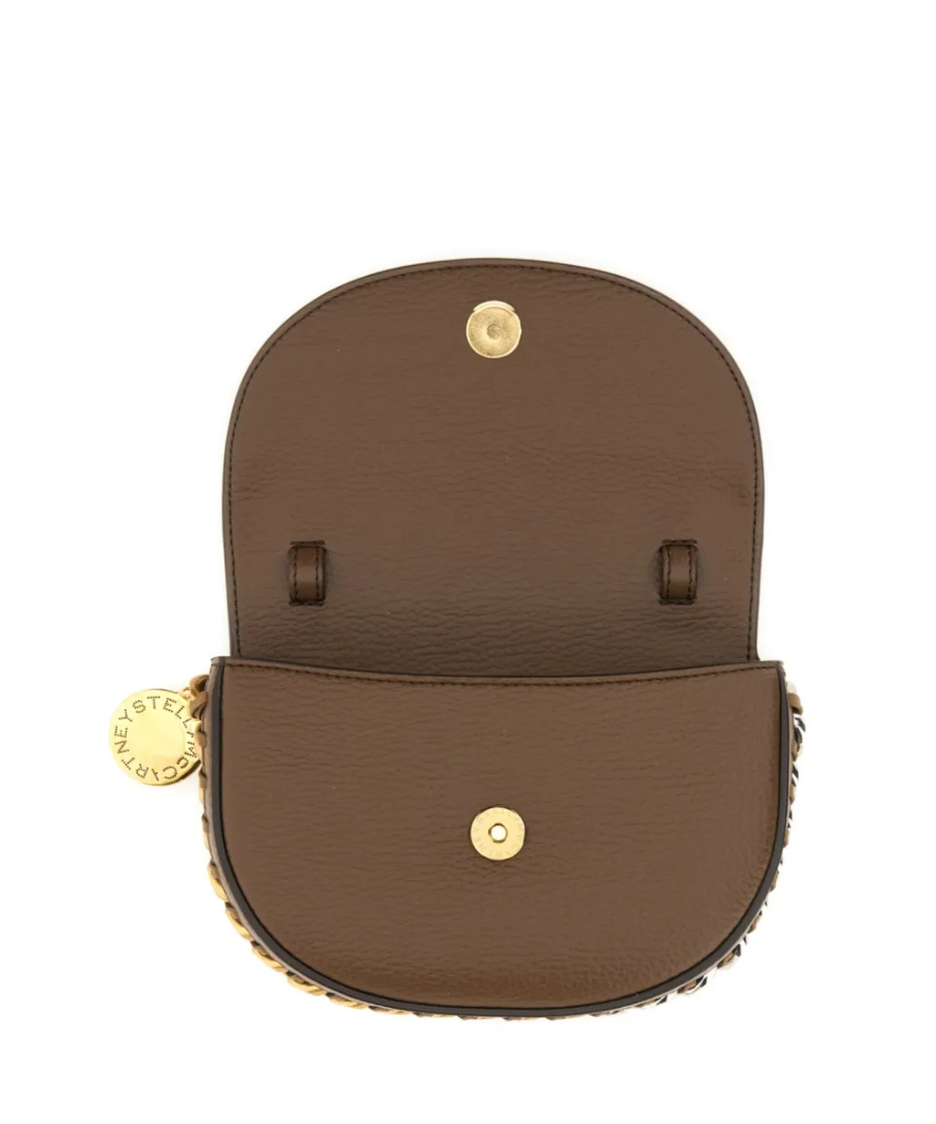 Logo Charm Chain-Detailed Shoulder Bag