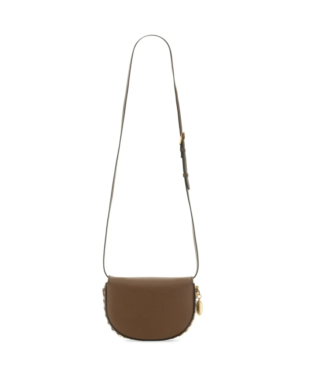 Logo Charm Chain-Detailed Shoulder Bag