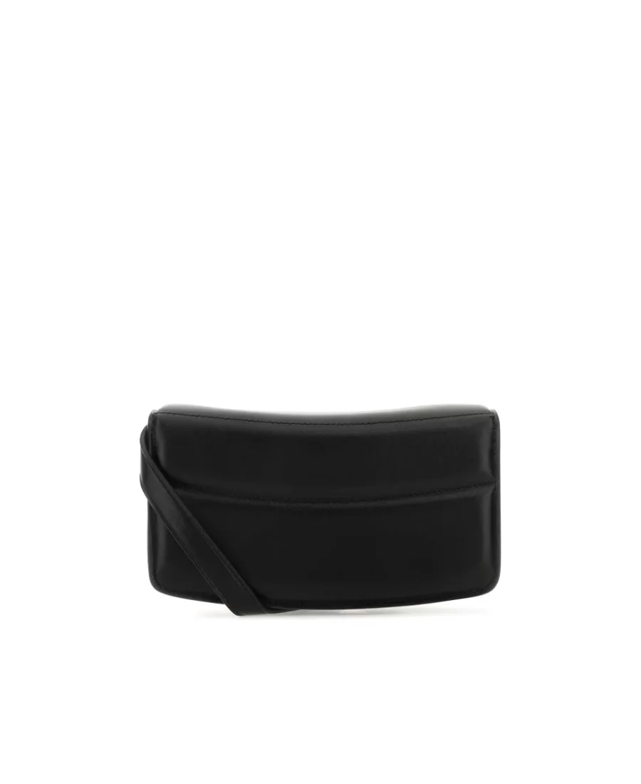 S-Wave Logo Plaque Padded Wallet On Strap