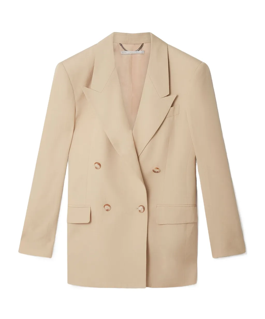 Double-Breasted Tailored Blazer