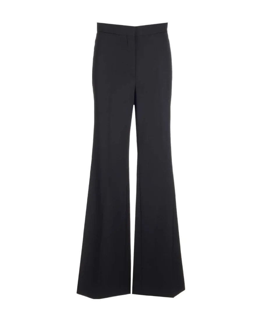 High Waist Flared Trousers