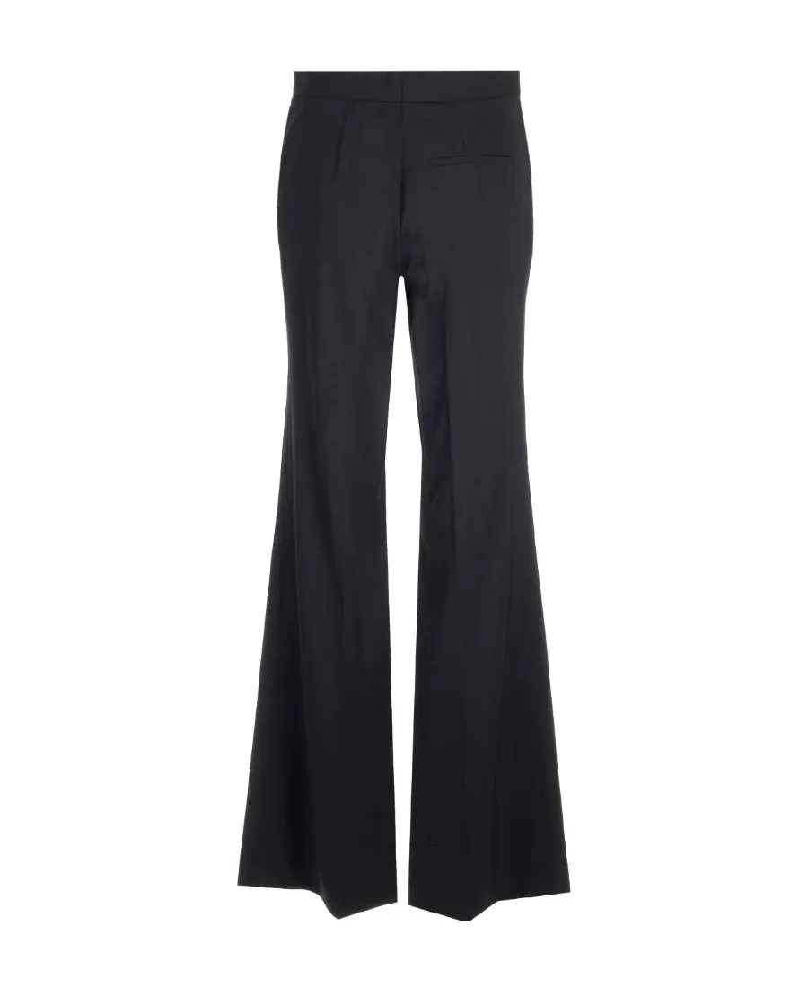 High Waist Flared Trousers