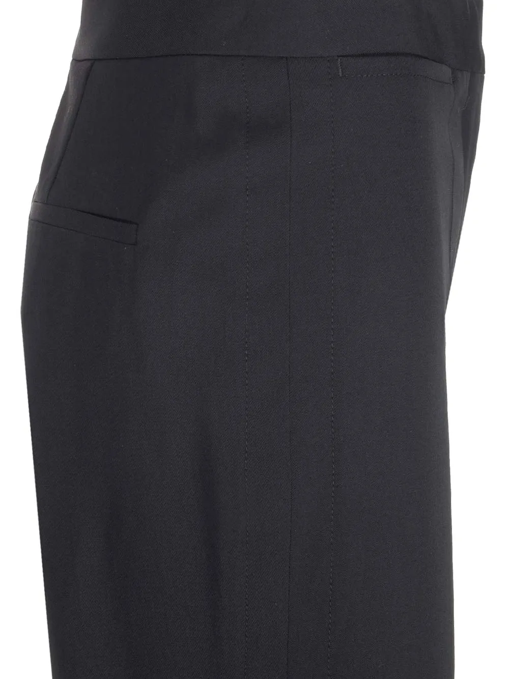 High Waist Flared Trousers