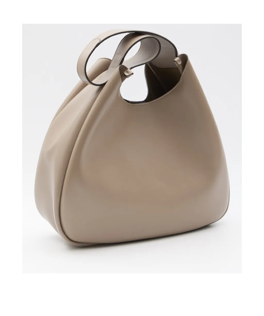 Logo-Perforated Medium Tote Bag