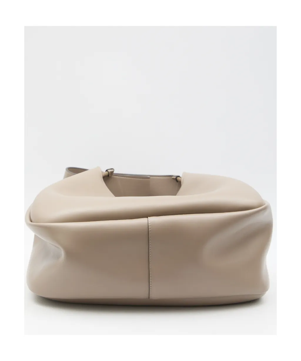 Logo-Perforated Medium Tote Bag