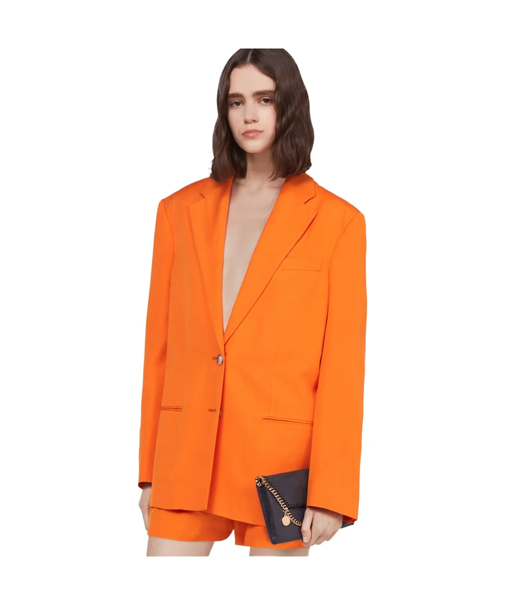 Single-Breasted Tailored Blazer