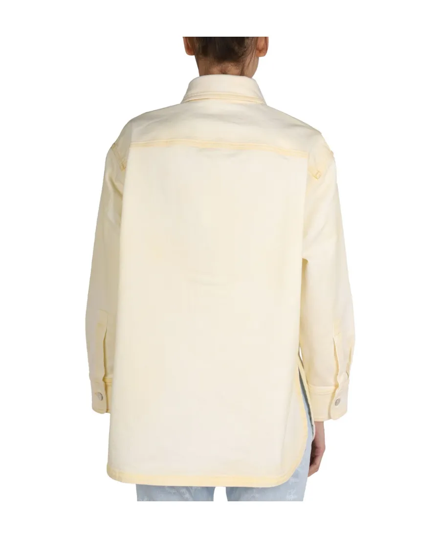Buttoned Long-Sleeved Jacket