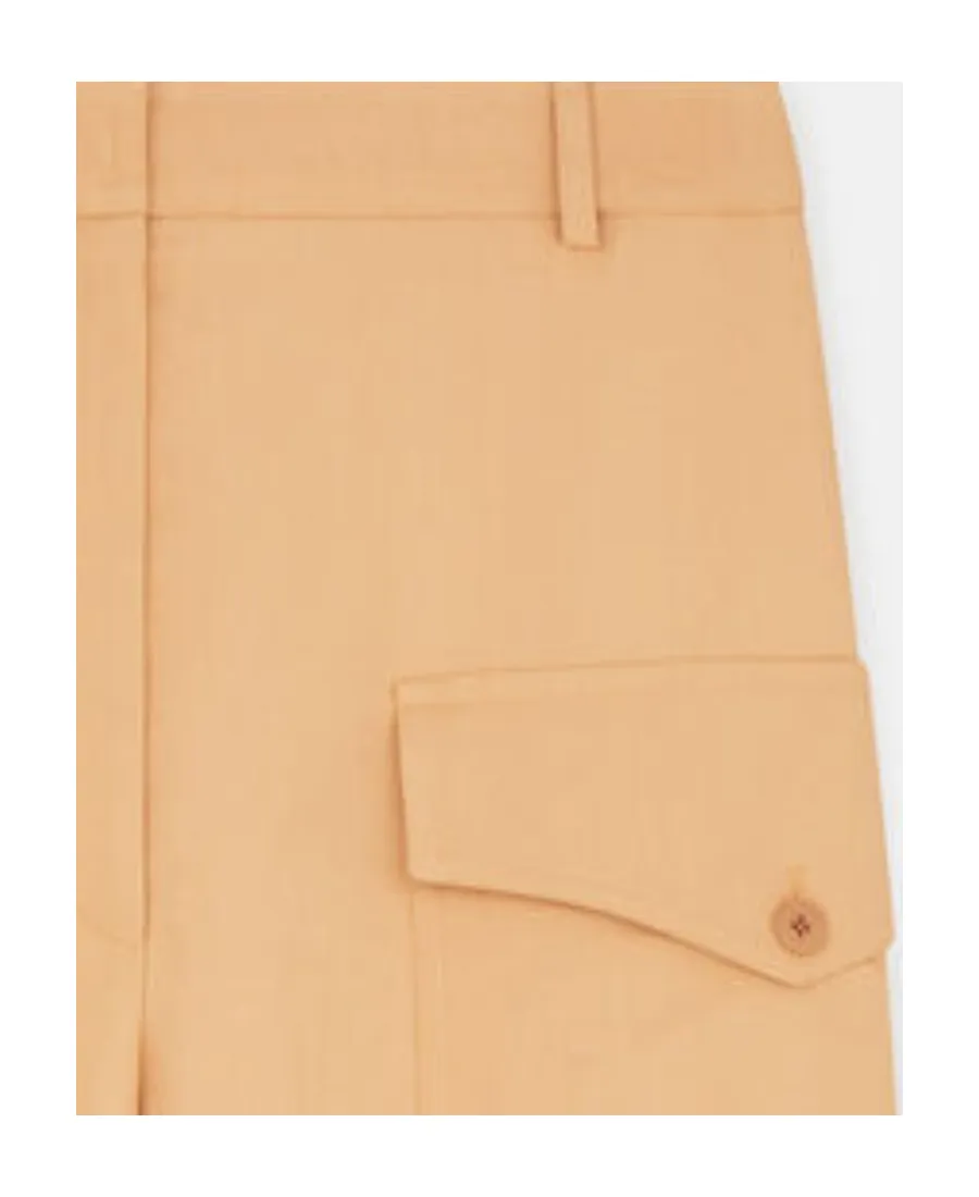 Cropped Straight-Leg Trousers