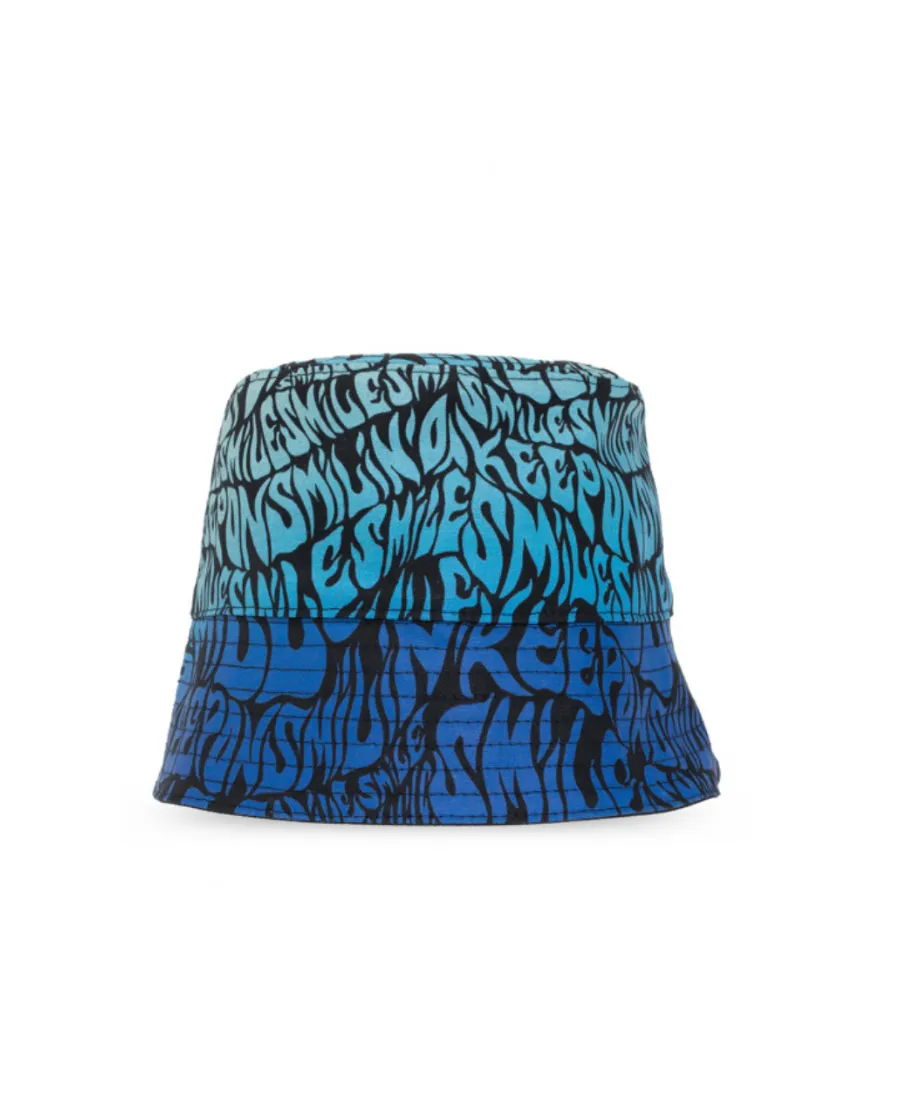 Logo Embroidered Reversible Bucket Hat