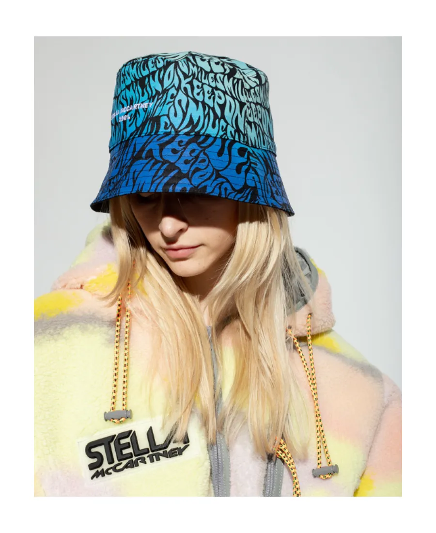 Logo Embroidered Reversible Bucket Hat