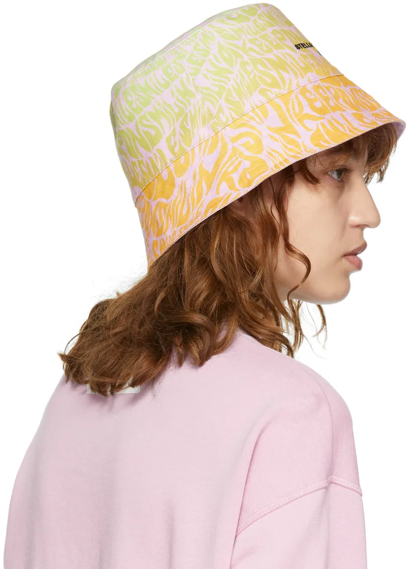 Logo-Embroidered Reversible Bucket Hat