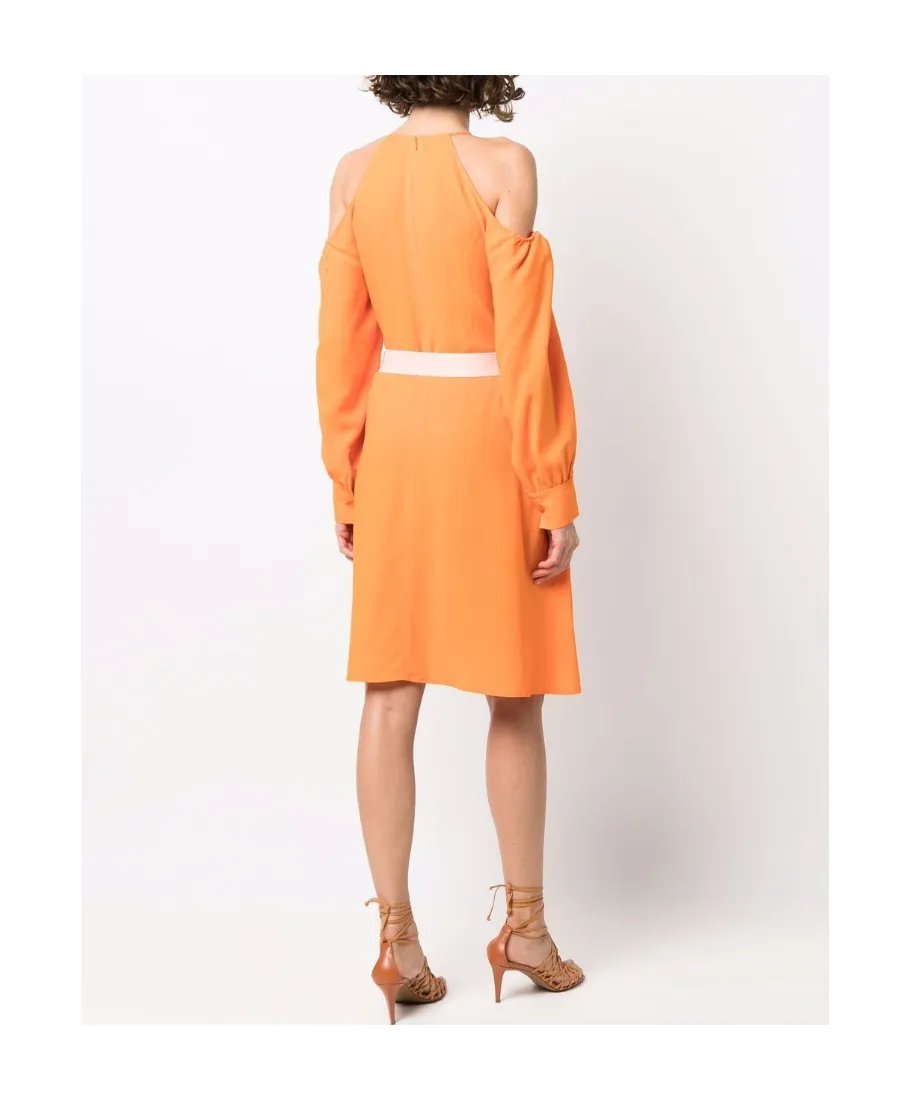 Off-Shoulder Midi Dress