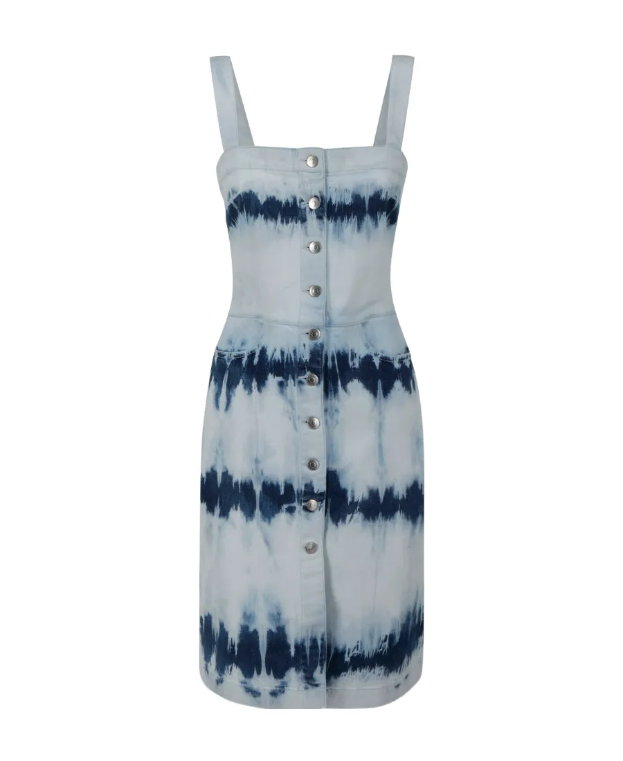 Tie-Dye Cotton Dress