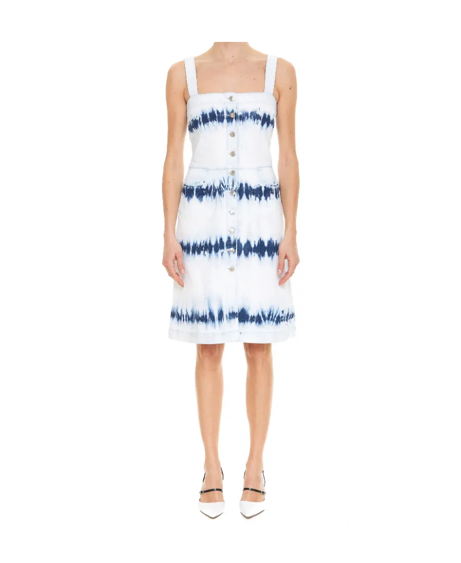 Tie-Dye Cotton Dress