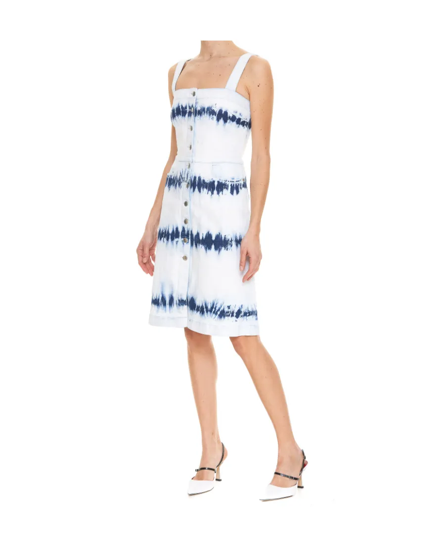 Tie-Dye Cotton Dress