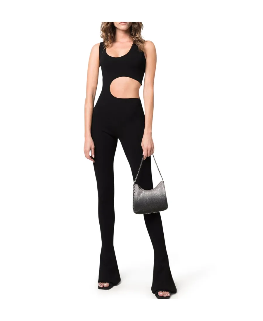 Cut-Out Sleeveless Jumpsuit