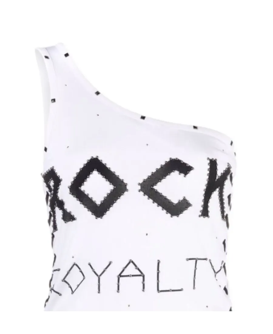 Rock Royalty One-Shoulder T-Shirt