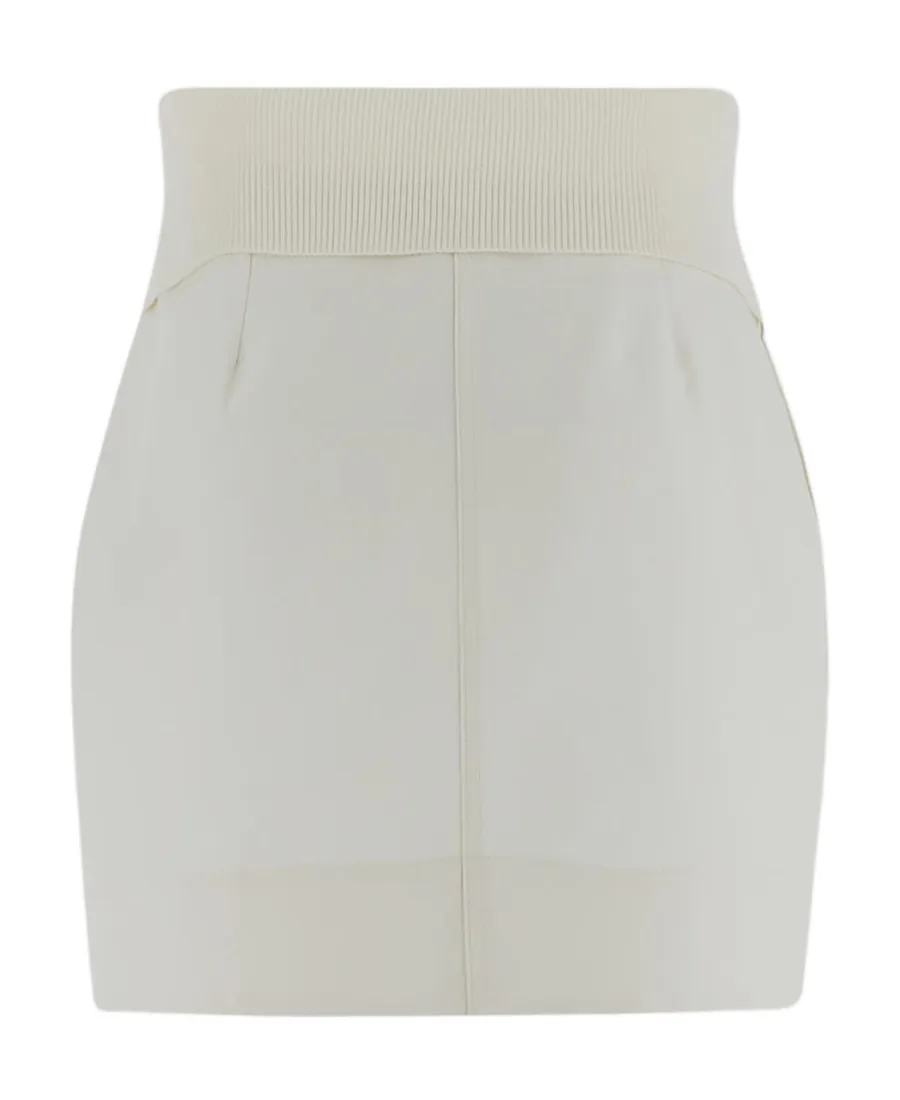 Zip-Up Mini Skirt