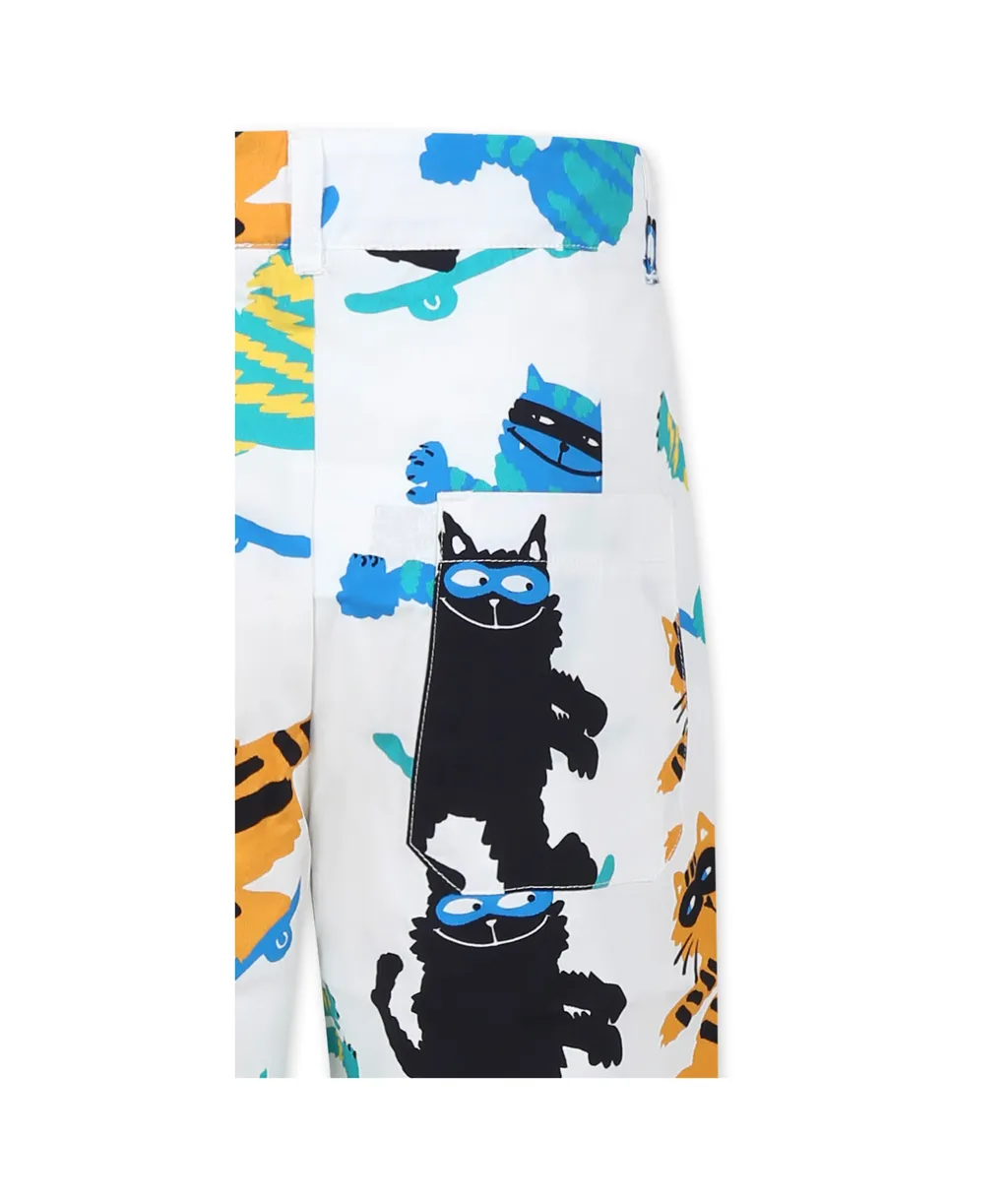 Graphic Printed Shorts