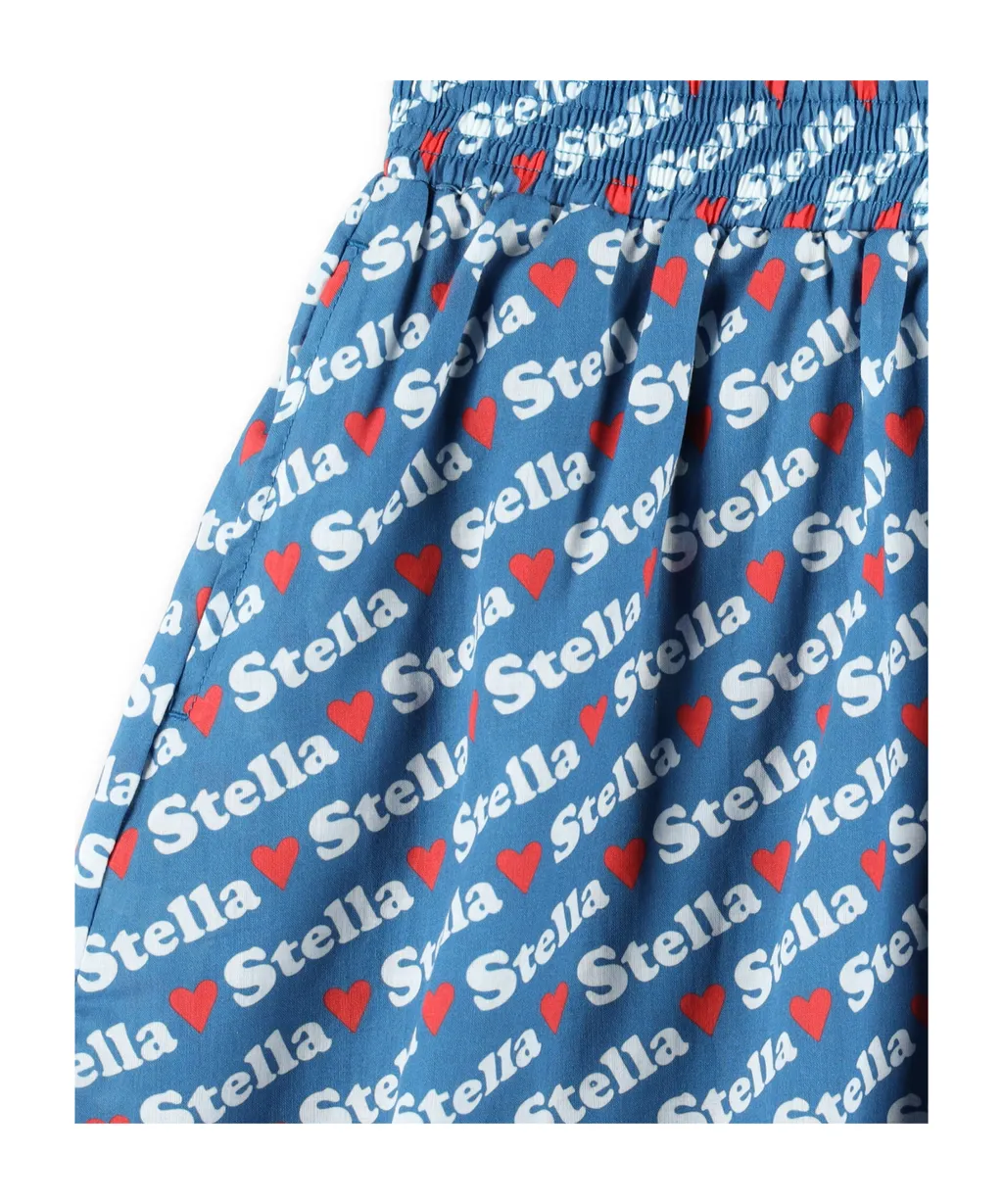 All-Over Printed Skirt