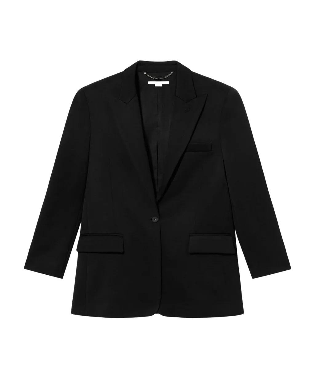 Oversized Peak Lapel Blazer