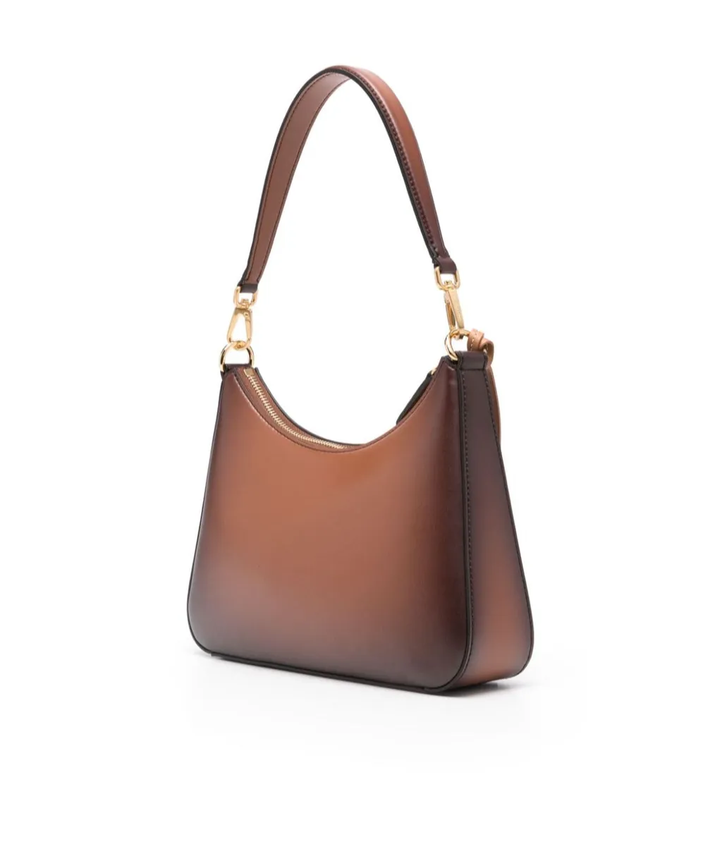 Zippered Shoulder Bag
