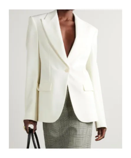 Long-Sleeved Suit Coat
