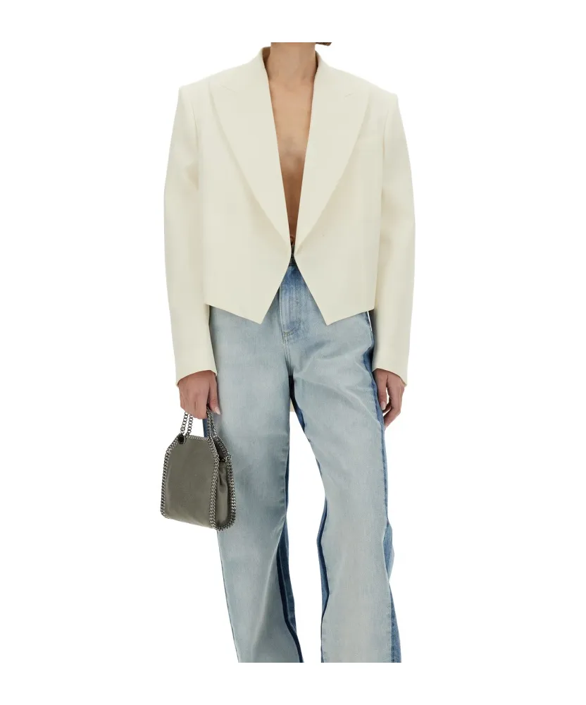 Cropped Tailored Blazer