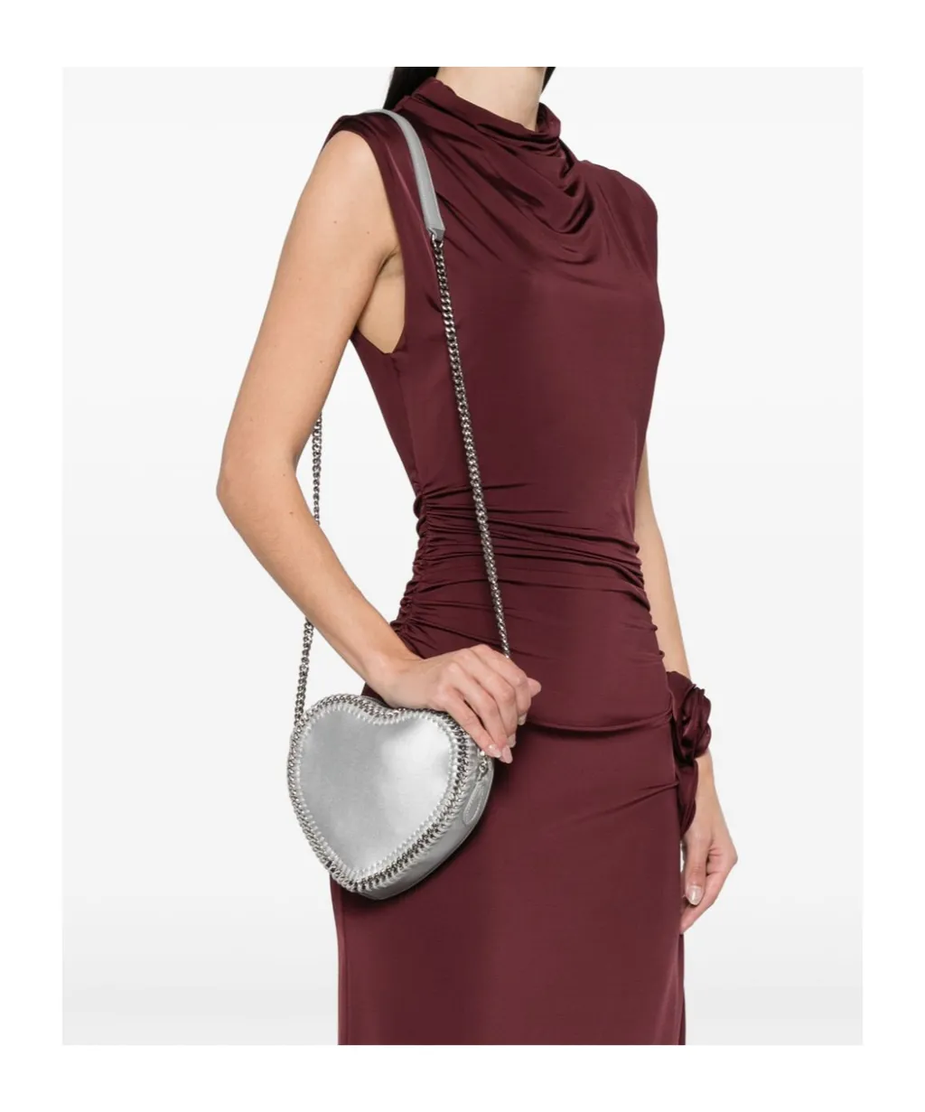 Heart-Shaped Crossbody Bag